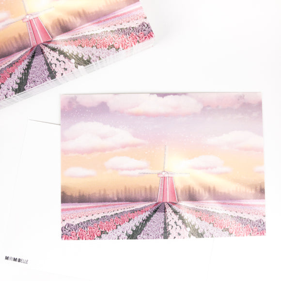 Journaling Card - Tulips