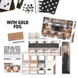 OCTOBER COLLCETION OVERSTOCK - Midnight Hotel - Foiled Monthly Page Kit