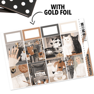 OCTOBER COLLCETION OVERSTOCK - Midnight Hotel - Foiled Essentials Kit